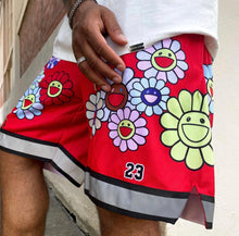 Load image into Gallery viewer, GOAT Chicago x Murakami Reflective Basketball Shorts (pre-order)
