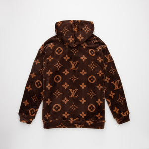 Brown Louie “Mink” Fur Hoody